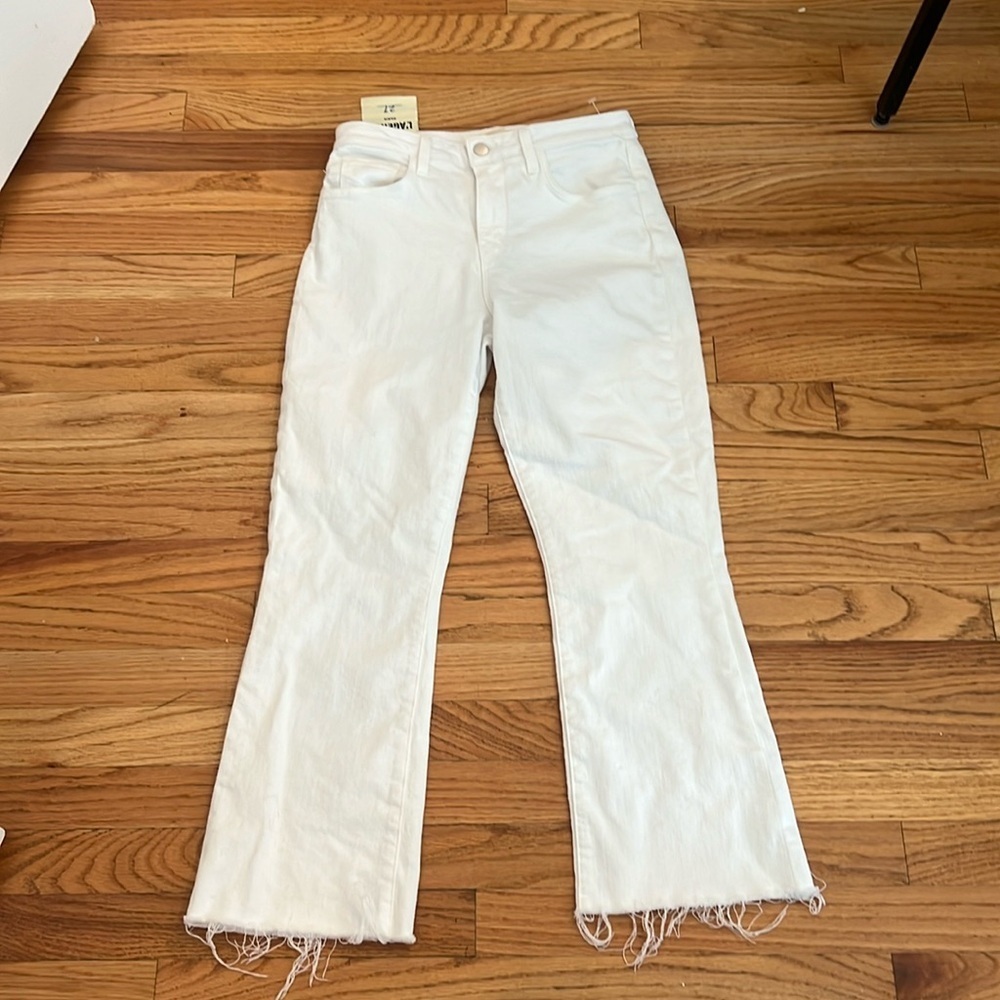 Lagence Paris high-rise cropped flare, paris